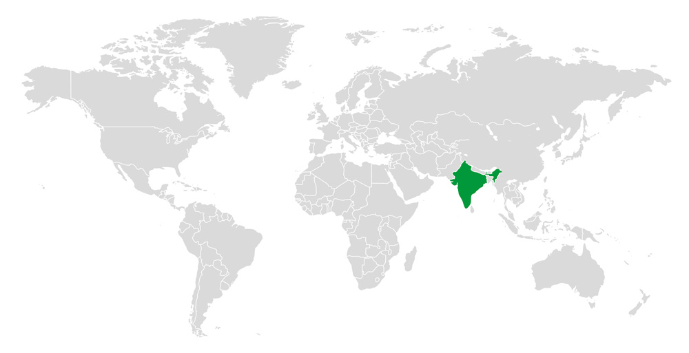 Mapa – India